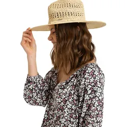 Sonnenhut ROXY "Sun On The Beach", Damen, beige (natural), 100% Papier, Hüte