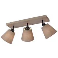 Just light. LeuchtenDirekt Deckenleuchte RIALA, 3-flammig, E27 Leuchtköpfe verstellbar,