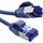 InLine Patchkabel Slim, Cat.6A, S/FTP, TPE (LSZH) flexibel, PoE, blau, 25m