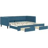vidaXL Tagesbett 100 x 200 cm Blau