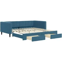 vidaXL Tagesbett 100 x 200 cm Blau