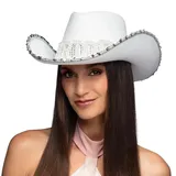 Boland Cowboyhut Bride weiß Einheitsgröße