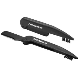 Tweezerman Studio Precision Folding Rasierer Schwarz