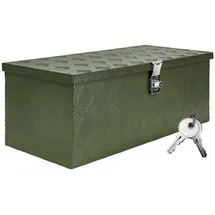 Trucky Alubox Aluminium 0,00 m Grün abschließbar