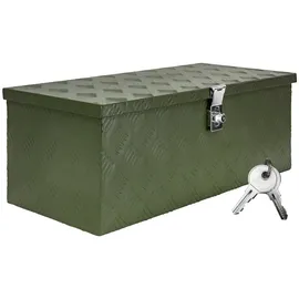 Trucky Alubox Aluminium 0,00 m Grün abschließbar
