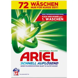 Ariel Universal+ Pulver 72 WL 3,96 kg