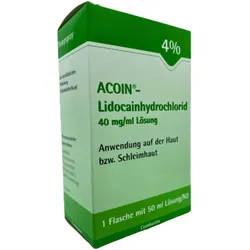 Acoin Lidocainhydrochlorid 40 mg/ml Lösung