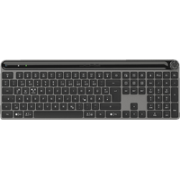 JLab Epic Wireless Keyboard, schwarz, LEDs weiß, USB/Bluetooth, DE (IEUDEKEPICKEYRBLK4)