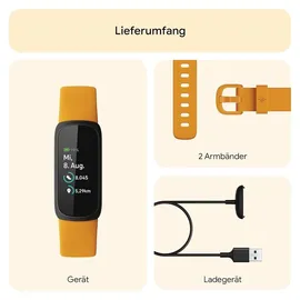 Fitbit Inspire 3 morning glow/black