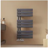 EMKE Badheizkörper 760 x 400 mm 360 W grau 1-lagig