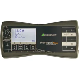 Gossen Metrawatt Profitest PV Sun Photovoltaik-Multimeter digital CAT I