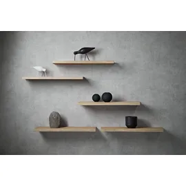 DOLLE Regalboden Eiche Lite Nature 80 x 20 x 1,9 cm furniert