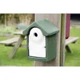 Wildlife Nistkasten Holzbeton grün/weiß LxBxH: 16,5x18,5x25 cm
