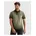PME Poloshirt PME LEGEND Herren Gr XL thyme Piqué Obermaterial 100 Baumwolle meliert normal normal ohne Ausschnitt Shirts Logo Stickerei