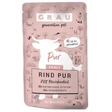 Grau Adult Getreidefrei 16 x 125 g - Rind pur