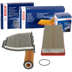 Bosch Pollen- Luft- Öl-filter Paket Passend Für Mercedes Sl R231: Filter, Innenraumluft Mercedes-benz: A2048300018 Mercedes-benz: A2048300518 Mercedes