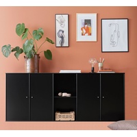 Hammel Furniture Sideboard »Mistral Kubus«, mit vier Türen, Wandmontage/stehend,