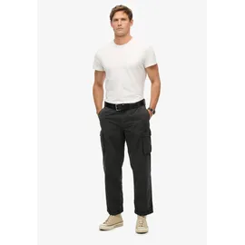 Superdry Parachute Cargohose Schwarz 36 32