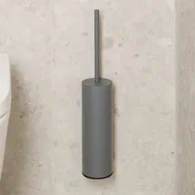 Herzbach Deep Grey Toilettenbürstengarnitur 23.810000.1.06 grau matt, Wandmontage