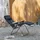 Lafuma Futura BeComfort Relaxsessel 70 x 83 x 117 cm dark grey klappbar