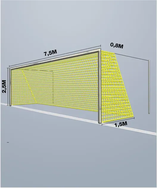 Cawila Tornetz 7,50x2,50m | Tiefe 0,8x1,5m