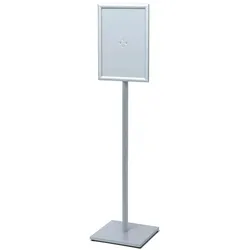 SHOWDOWN Displays Showdown Infoständer Design Standard - DIN A3 - Aluminium / Stahl - Silber