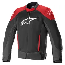 Alpinestars T-SP X Superair Textiljacke Schwarz/Neon-Rot L
