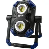 XCell Baustrahler Worklight Twin COB LED, mit Akku, 1.100 Lumen, 10 Watt, IP44 Spritzwasserschutz