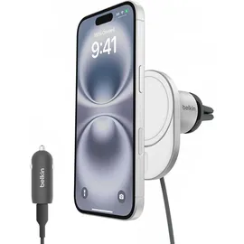 Belkin BoostCharge Pro magnetisches kabelloses Kfz-Ladegerät mit Qi2 (15 W)