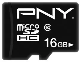 PNY Performance Plus 16 GB MicroSDHC Klasse 10