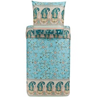 Bettwäsche Bassetti Satin 2 teilig, aus Baumwolle Grün