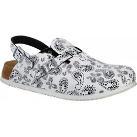 Birkenstock Kay SL Birko-Flor, Paisley Black/White, schmal, 37