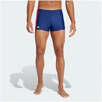 adidas Colorblock Swim Boxer-Badehose Dark Blue / Pure Ruby / Lucid Red S/M