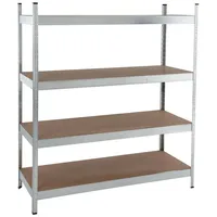 Estexo Steckregal Weitspannregal 180x160x60 cm Lagerregal Schwerlastregal verzinkt