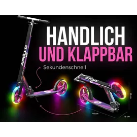 Apollo City Scooter Phantom Pro LED pink