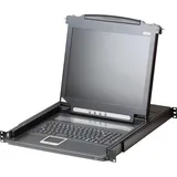 ATEN Cl1000m Kvm-konsole - Black / Silver