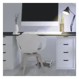 HJH Office Fußstütze PODI IV Kunststoff höhenverstellbar, schwarz