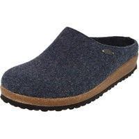 Supersoft Herren Schuhe Clogs 511-153 Filz Hüttenschuhe Hausschuhe Dunkelblau (EU Schuhgrößensystem, Erwachsene, Herren, Numerisch, M, 47) - 47 EU