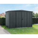 EcoStar Gerätehaus Elegant-S Typ 3 anthrazitgrau 2 flg 323,6 x 247,7 cm