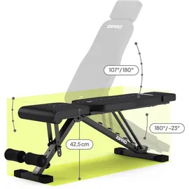 Zipro Hantelbank Zipro Grind Schwarz