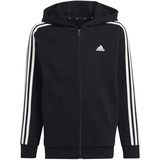 adidas 3 STRIPES Sweatjacke Jungen, schwarz