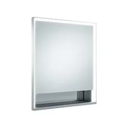 Keuco Royal Lumos Wandeinbau 65 cm silber eloxiert offenes Fach Türanschlag rechts
