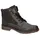 Lerros Schnürboots LERROS, Herren, Gr. 45, grau (anthrazit), Lederimitat, Schuhe Schnürboots, Schnürboots, mit seitlichem Reißverschluss
