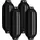 Costway Fender 4 Stück 50 x 14 cm schwarz
