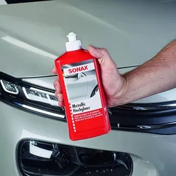 Sonax Metallic Hochglanz Politur für alle Metalliclacke