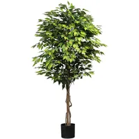 Creativ green Kunstpflanze CREATIV GREEN "Ficus Benjamini", grün, B:108cm