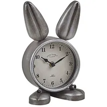 Beliani Tischuhr Silber