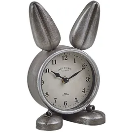 Beliani Tischuhr Silber