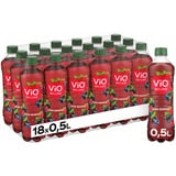 ViO BiO LiMO Dark Berries - vegane Bio-Limonade mit fruchtigem Brombeer-Geschmack - in umweltfreundlichen, 100 % recycelbaren Einweg Flaschen (18 x 500 ml)