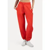 SMILODOX Jogginghose Lyanna Rot S